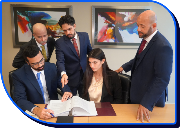 The Connect Attorneys PLLC team at the Brickell Avenue office in Miami
